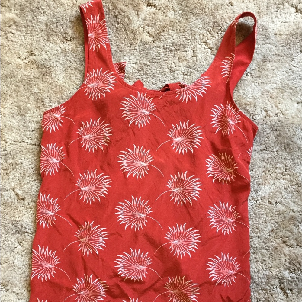 Madewell silk tank